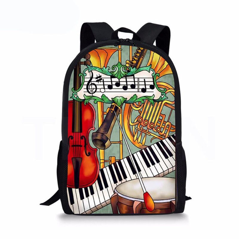 Custom Music Note 3D Print Backpacks