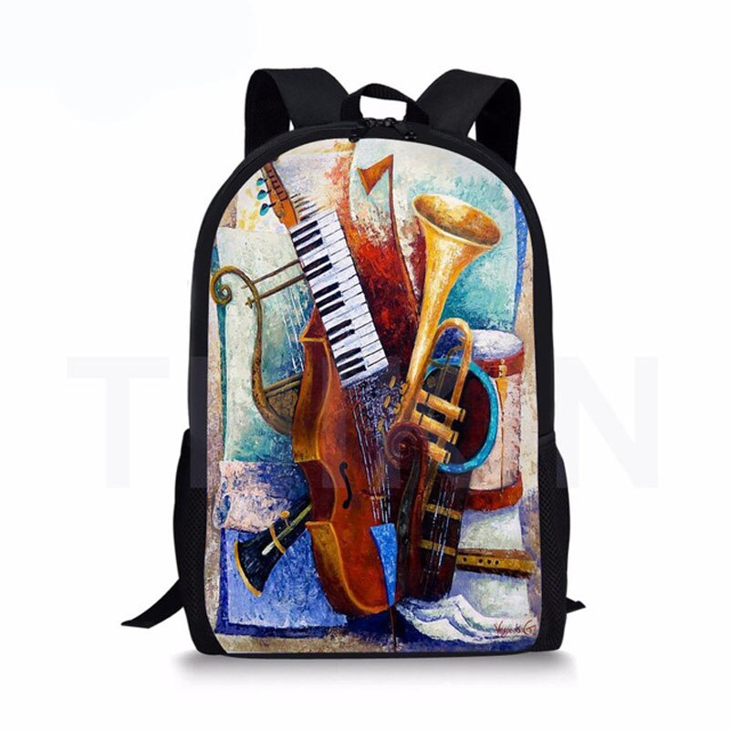 Custom Music Note 3D Print Backpacks