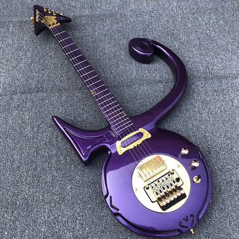 Custom High Quality Prince Purple Rain  Electric Guitar