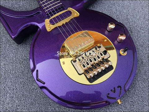 Custom High Quality Prince Purple Rain  Electric Guitar