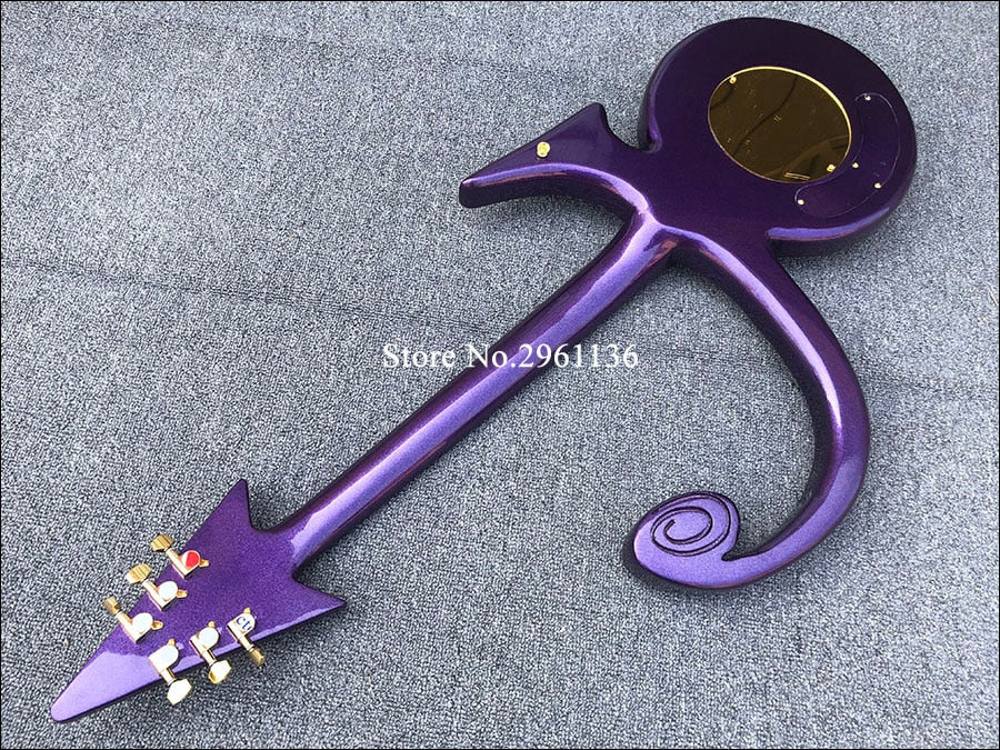 Custom High Quality Prince Purple Rain  Electric Guitar