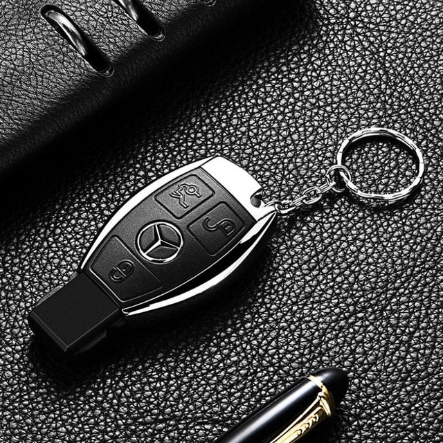 Custom USB Flash Drive Mercedes Logo Key Pen Drive Memory Stick