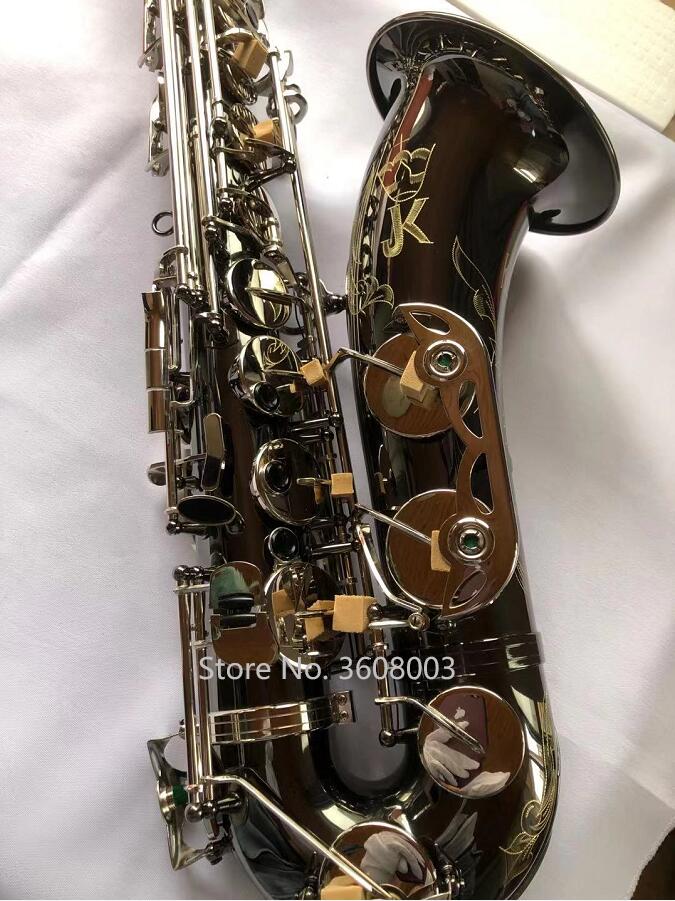 95% copy Germany JK SX90R Keilwerth Tenor saxophone black Tenor Sax Top Professional Musical instrument With Case free shipping