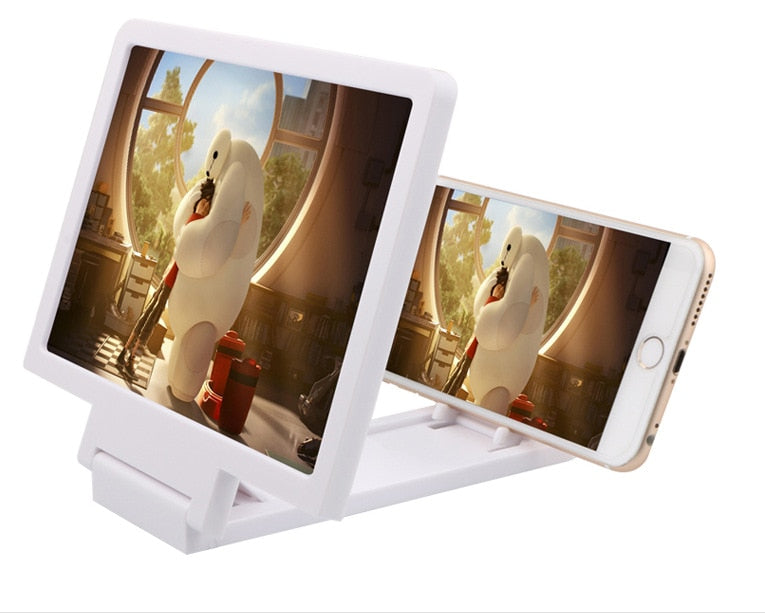 3D Multifunction Mobile Phone Video Magnifying Glass Screen Amplifier