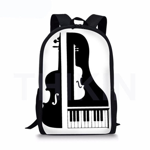 Custom Music Note 3D Print Backpacks