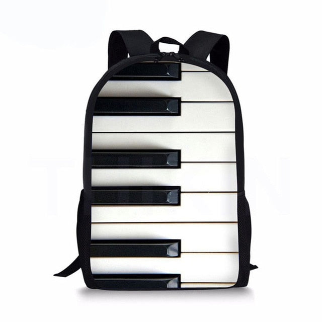 Custom Music Note 3D Print Backpacks