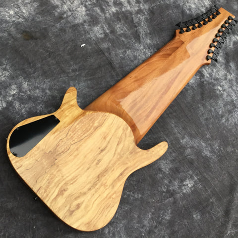 Custom Factory 17 String Electric Bass Guitar