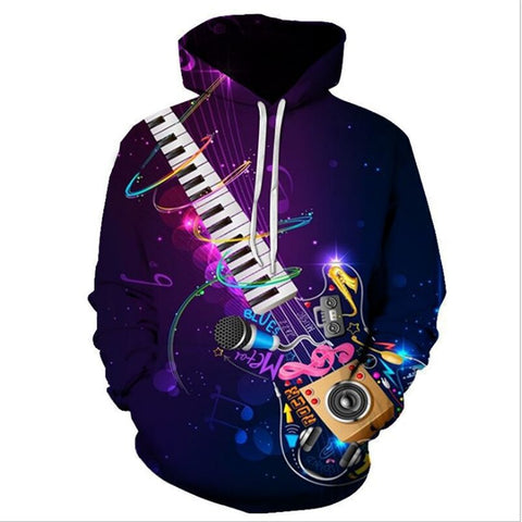 Custom Music Top Fashion Hoodie