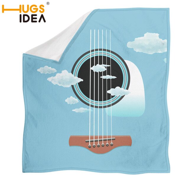 Custom Music Note Design Throws Blanket