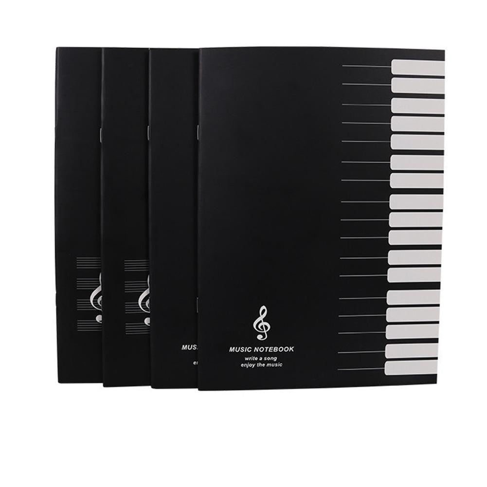 18 Sheets Music Practice Notebook  Universal Five-line Music Notebook