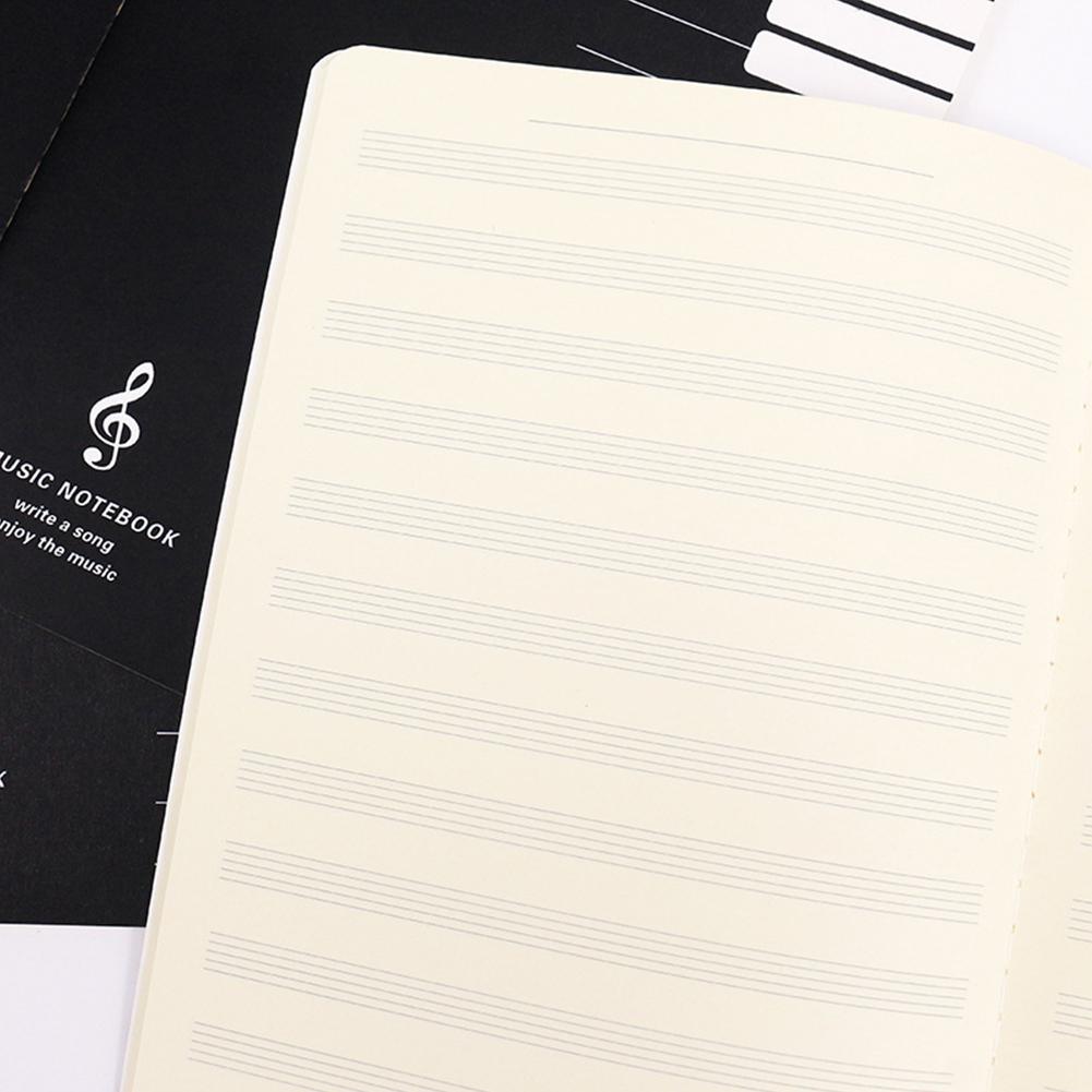 18 Sheets Music Practice Notebook  Universal Five-line Music Notebook