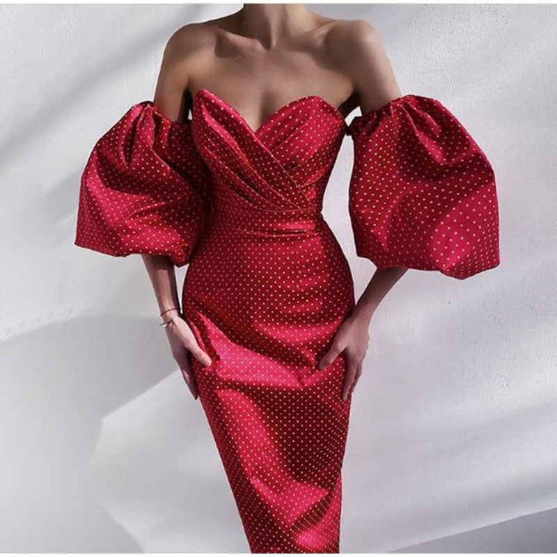 Women Sexy Off Shoulder Music Super Star Mini Grammy Dress