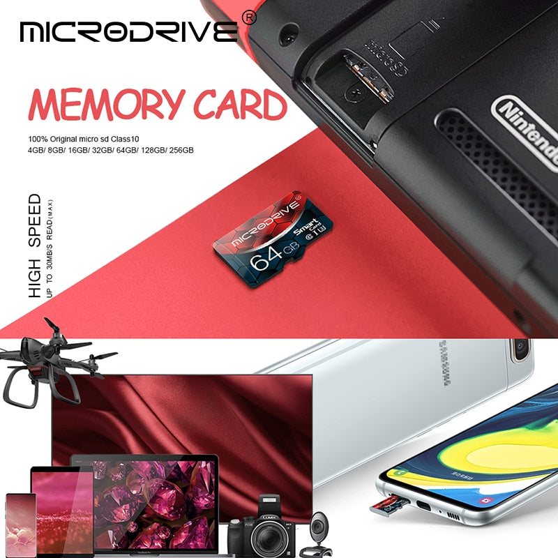 100% Original micro SD Flash USB Memory Cards