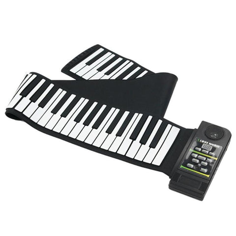 Portable 37/88 Keys Flexible Silicone Roll Up Digital Piano