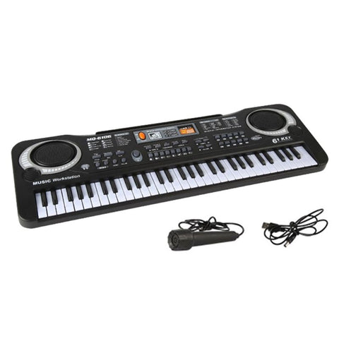 61 Key Music Electronic Keyboard Digital Piano With Microphone