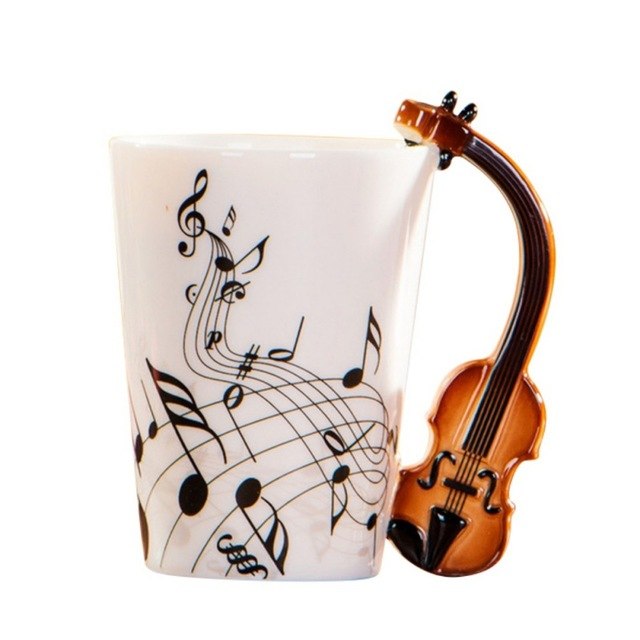 Novelty Music Ceramic Cup