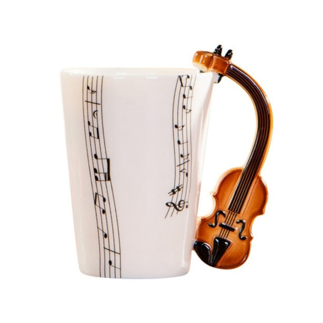 Novelty Music Ceramic Cup