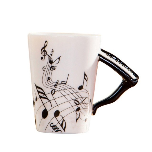 Novelty Music Ceramic Cup