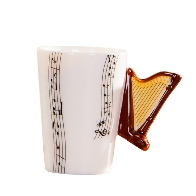 Novelty Music Ceramic Cup