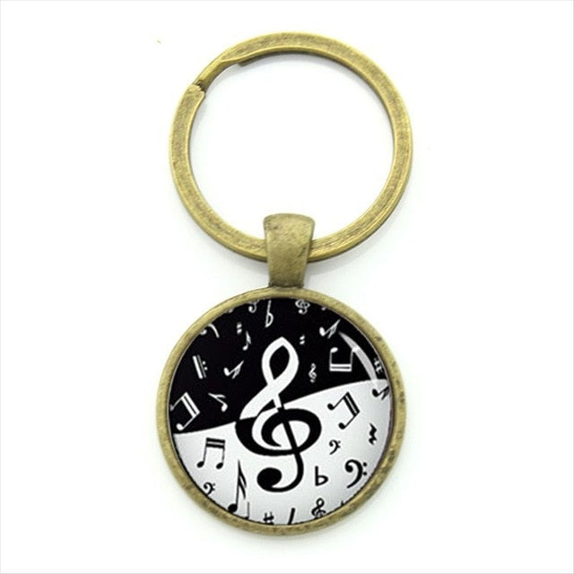 Music Key Chain Jewelry