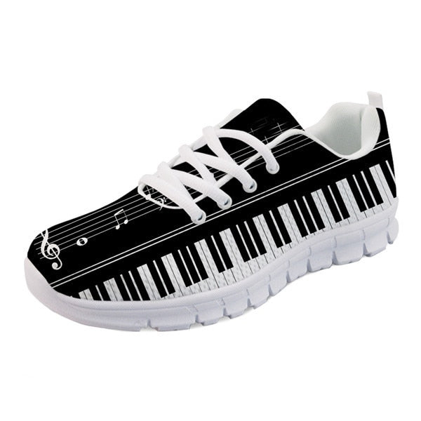 Piano Keyboard  Casual Fashion Breathable Sneaker Shoes For Men