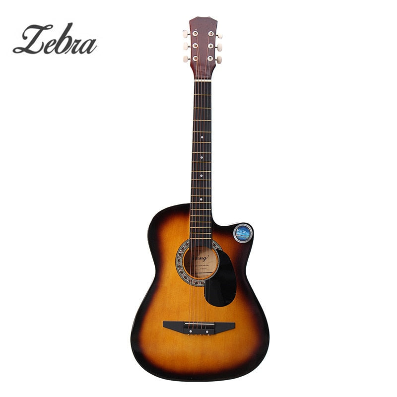 Professional Wooden Folk Acoustic Guitar