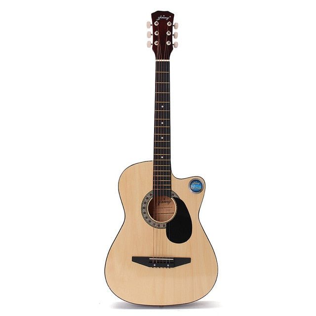 Professional Wooden Folk Acoustic Guitar