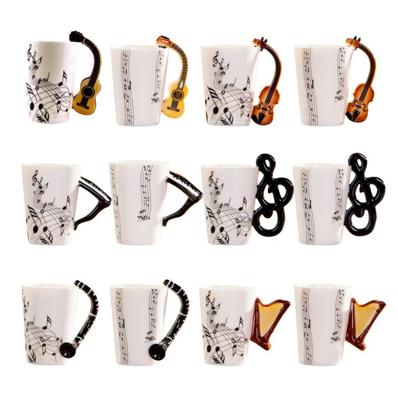 Novelty Music Ceramic Cup