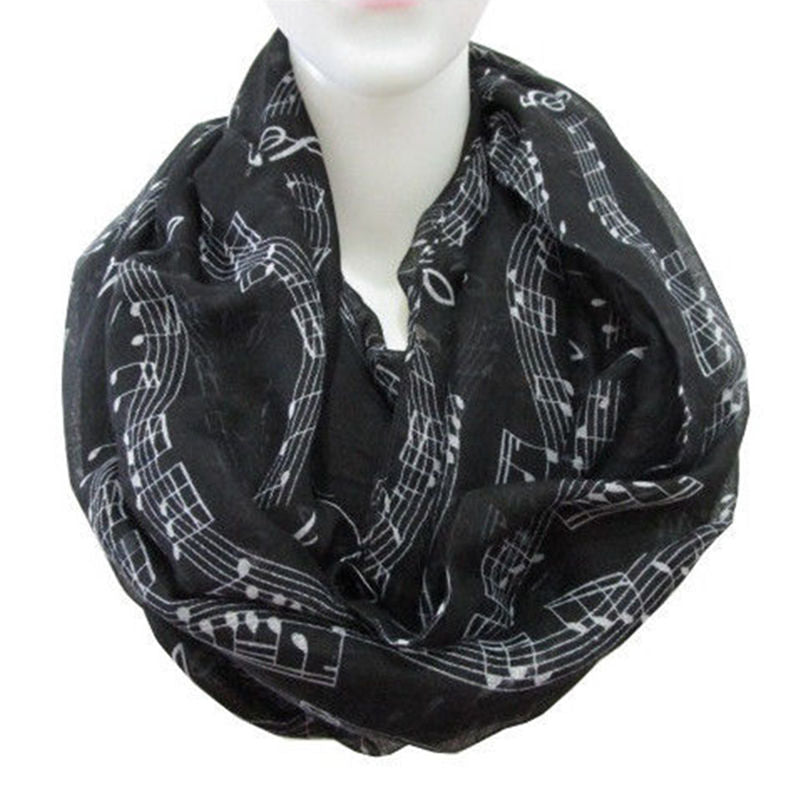 Women | Men Music Note Scarf