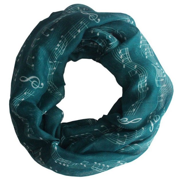 Women | Men Music Note Scarf