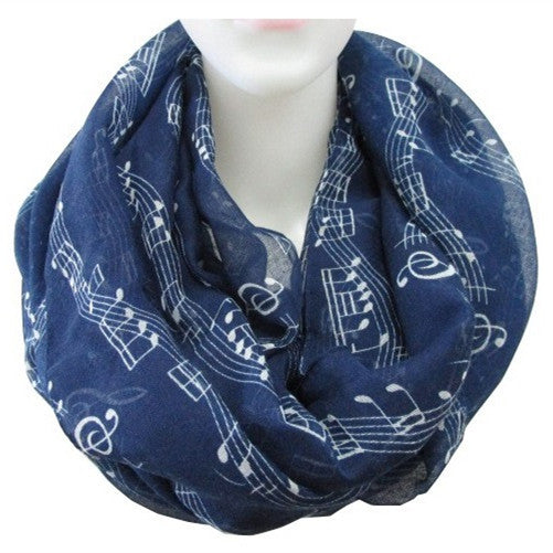 Women | Men Music Note Scarf