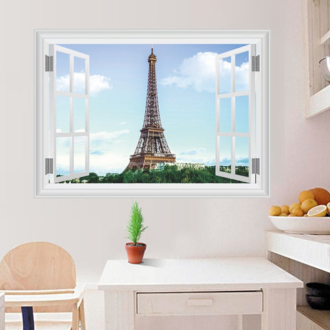 Paris Eiffel Tower Wall Sticker