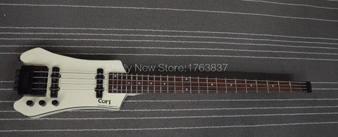 New Factory Custom Headless 4 String Bass Guitar